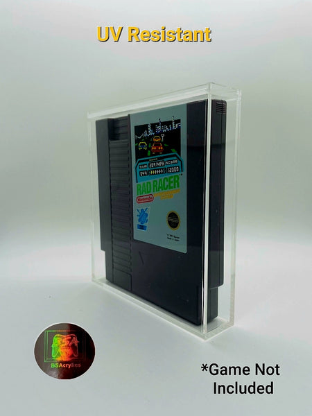 Nintendo (NES) Cartridge Acrylic Video Game Case Protector UV RESISTANT