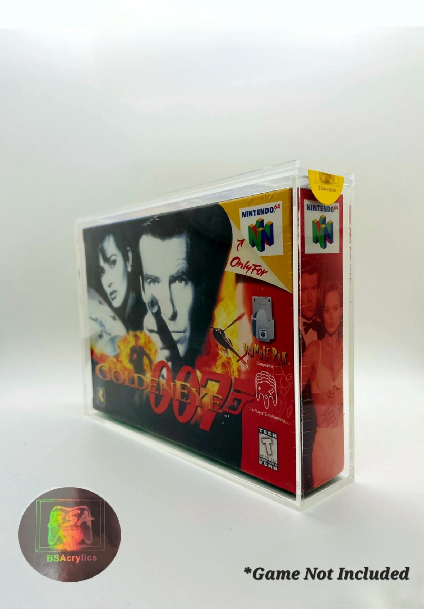 Nintendo 64 (N64) Acrylic Video Game Case Protector