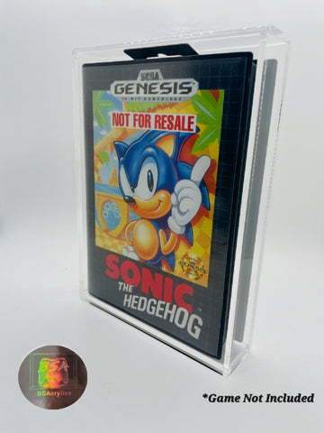 Sega Genesis Acrylic UV RESISTANT Video Game Case Protector