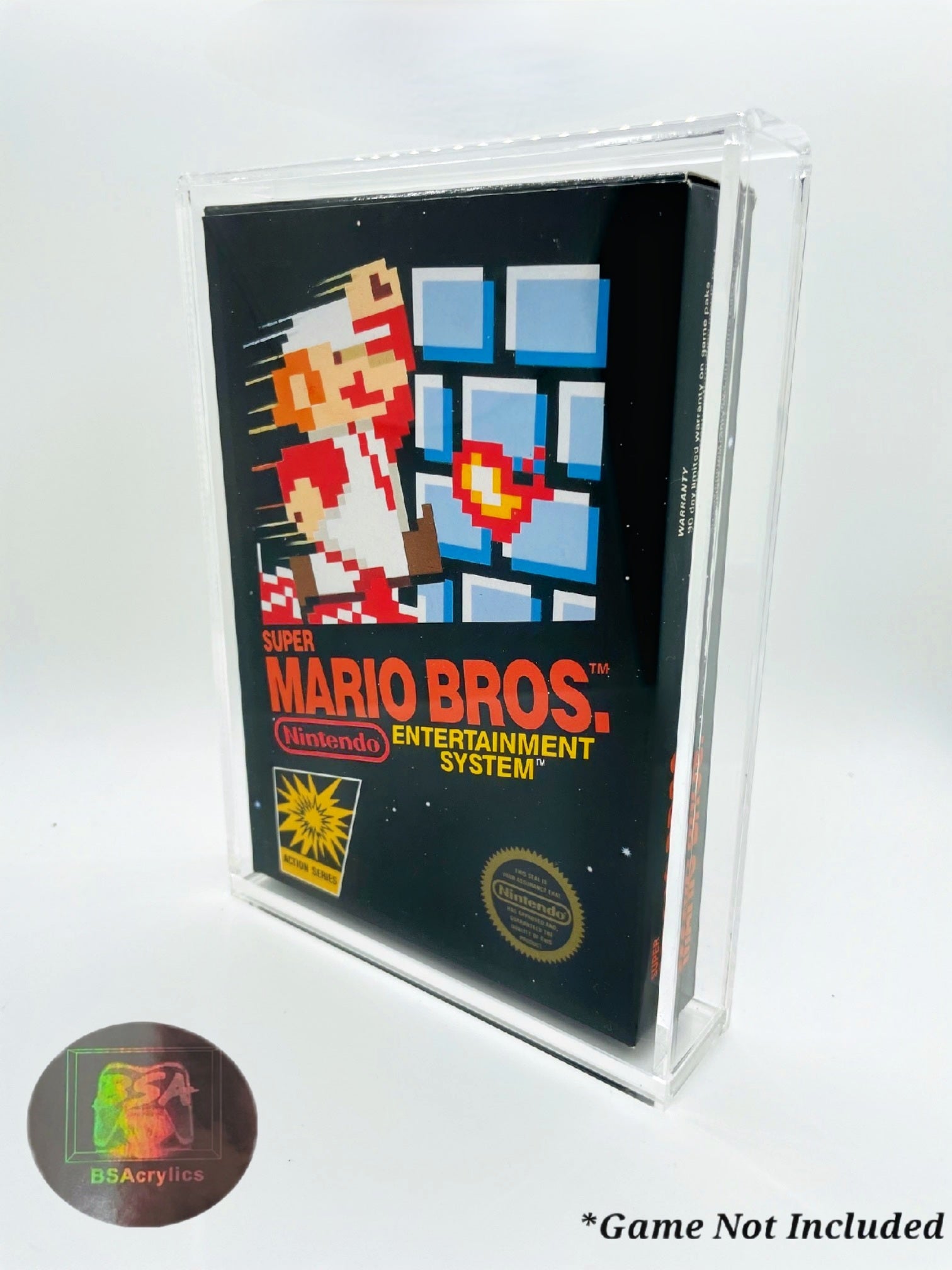 Nintendo (NES) Acrylic UV RESISTANT Video Game Case Protector