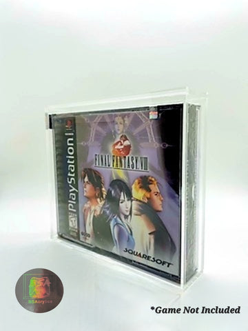 PlayStation (PS1) Two-Disc Acrylic UV RESISTANT Video Game Case Protector